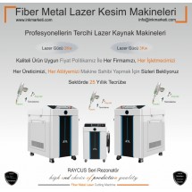 GoldMark Fiber Metal Kaynak ve Kesim Lazer Makineleri